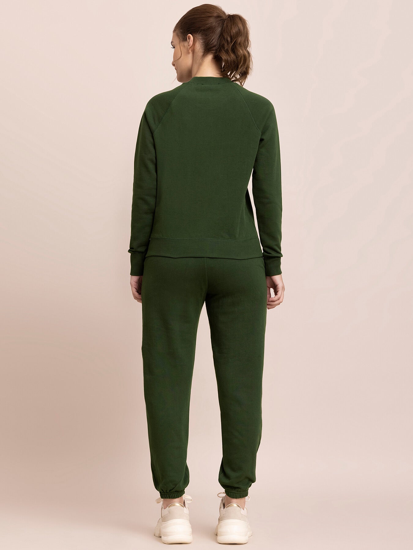 Cotton Tracksuit - Olive