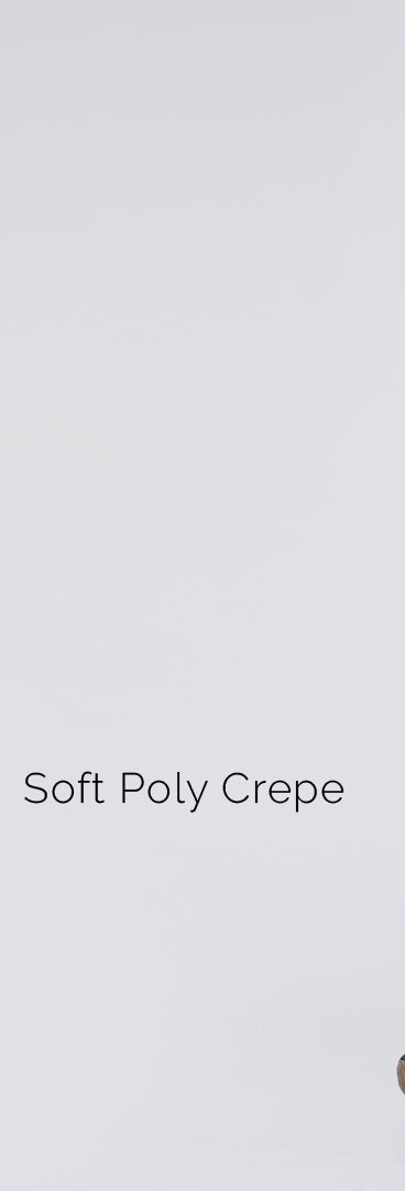 Stylised Neck Full Sleeves Piping Detail Top - Navy